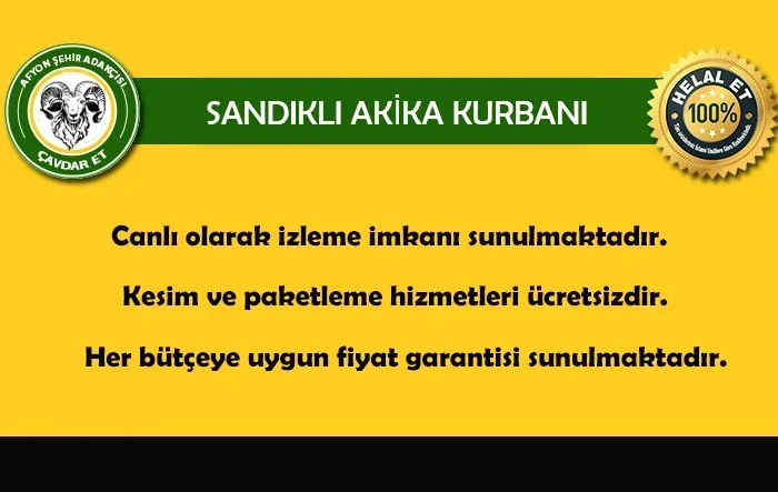 Sandıklı Akika Kurbanı