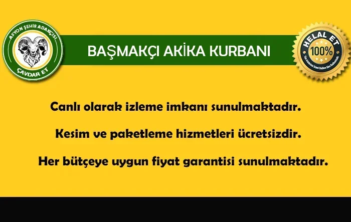 Başmakçı Akika Kurban